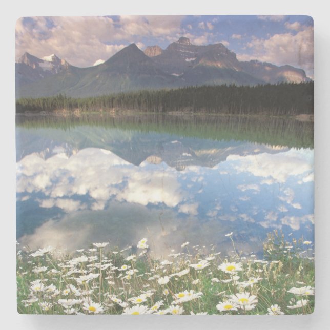 North America, Canada, Alberta, Banff National 2 Stone Coaster (Front)