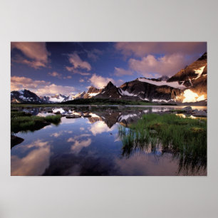 North America, Canada, Alberta, Jasper 4 Poster