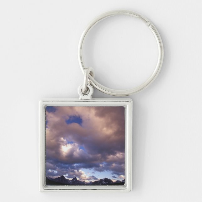 North America, Canada, Alberta, Jasper 5 Key Ring (Front)
