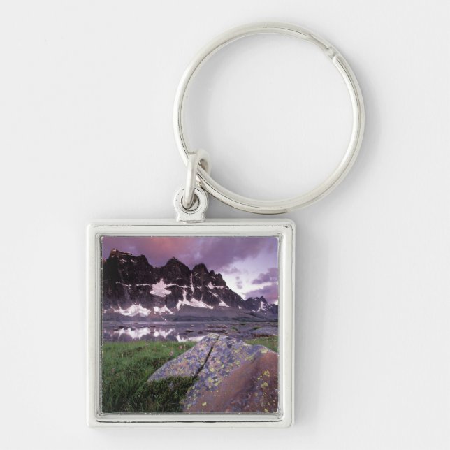 North America, Canada, Alberta, Jasper Key Ring (Front)