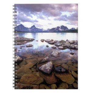 North America, Canada, Alberta, Jasper National Spiral Notebook