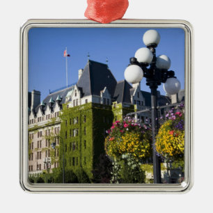 North America, Canada, British Columbia, 5 Metal Tree Decoration