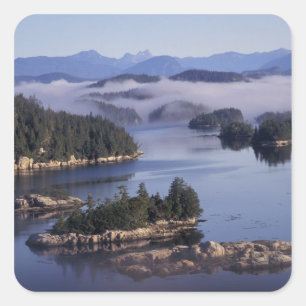 North America, Canada, British Columbia, Johnson Square Sticker