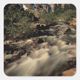 North America, Canada, Canadian Rockies, Banff Square Sticker