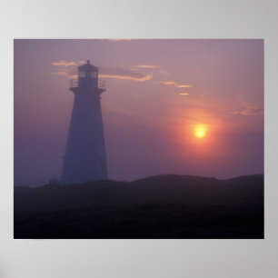 North America, Canada, Newfoundland, Cape Spear, Poster