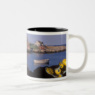 North America, Canada, Nova Scotia, Peggy's Two-Tone Coffee Mug