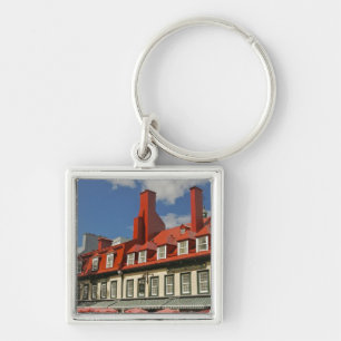 North America, Canada, Quebec, Old Quebec City. 3 Key Ring