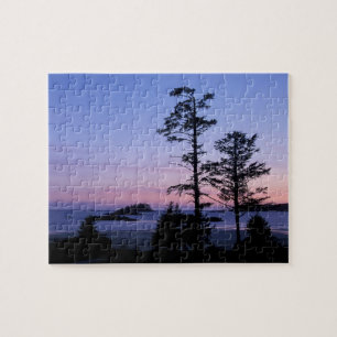 North America, Canada, Vancouver Island, trees Jigsaw Puzzle