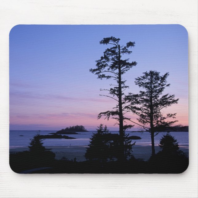 North America, Canada, Vancouver Island, trees Mouse Pad (Front)