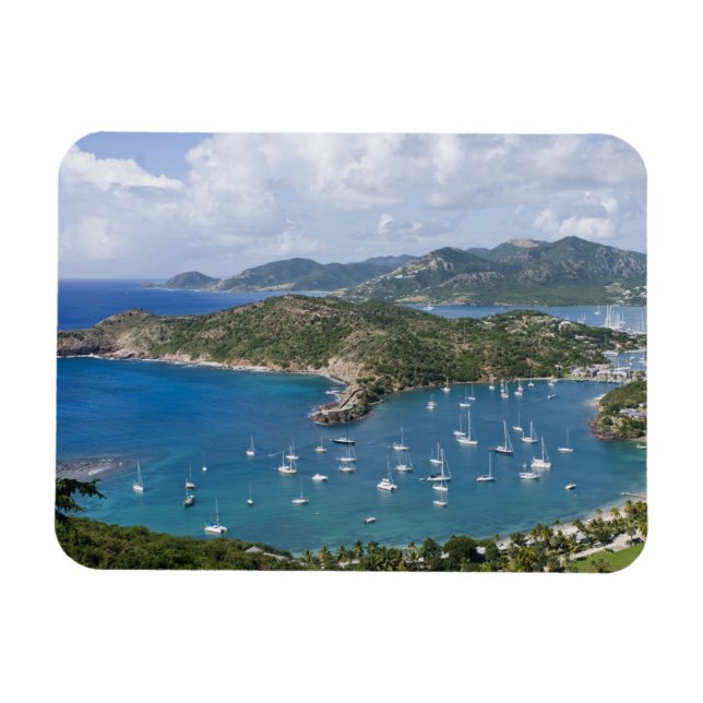 North America, Caribbean, Antigua. English Magnet (Horizontal)