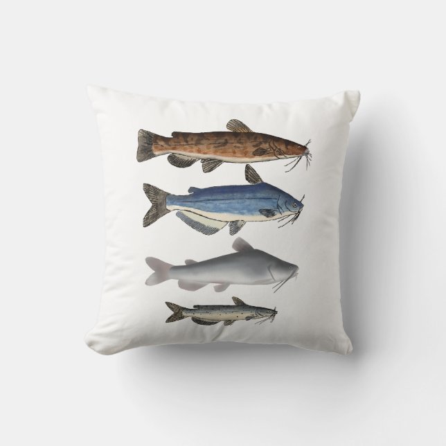 North America Catfish Group Cushion (Front)