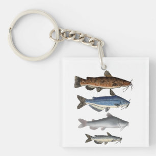 North America Catfish Group Key Ring