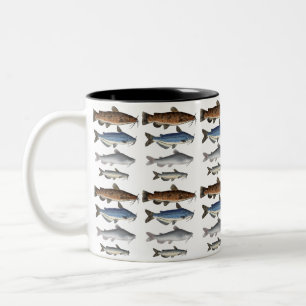 North America Catfish Group Two-Tone Coffee Mug