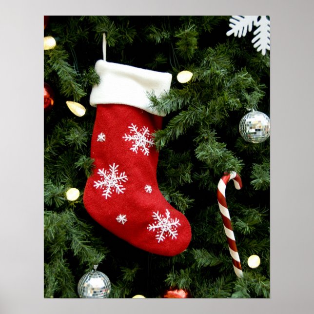 North America. Christmas decorations on tree. 3 (Front)