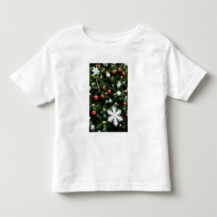North America. Christmas decorations on tree. 4 Toddler T-Shirt