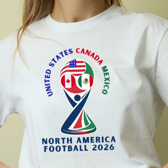North America Football 2026 – USA Canada Mexico Tri-Blend Shirt (Creator Uploaded)