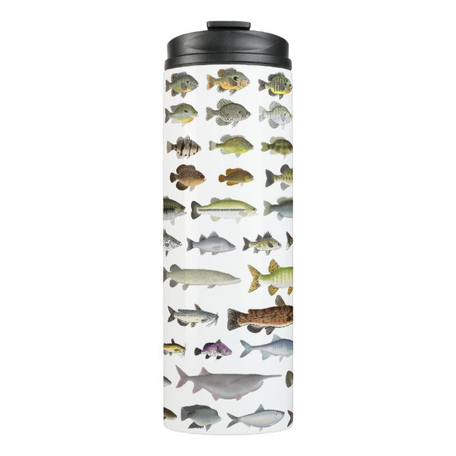 North America Freshwater Fish Group Thermal Tumbler (Front)