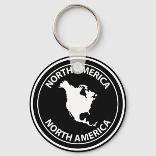 North America Key Ring