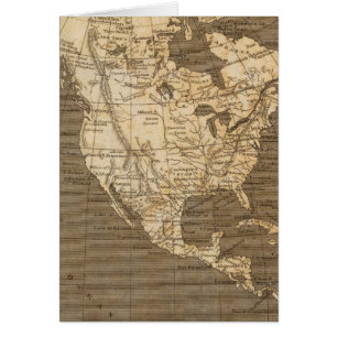 North America Map by Arrowsmith