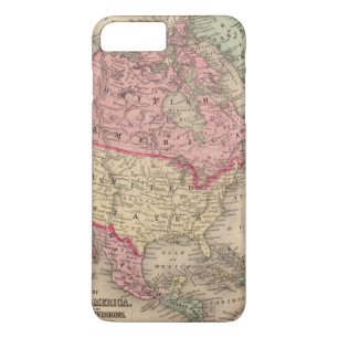North America Map by Mitchell Case-Mate iPhone Case