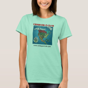 North America Map T-Shirt