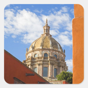 North America, Mexico, Guanajuato state, San 2 Square Sticker