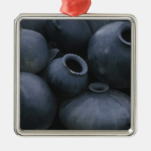 North America, Mexico, Oaxaca, San Bartolo Metal Tree Decoration