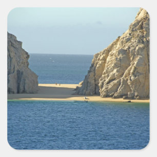 North America, Mexico, State of Baja California Square Sticker