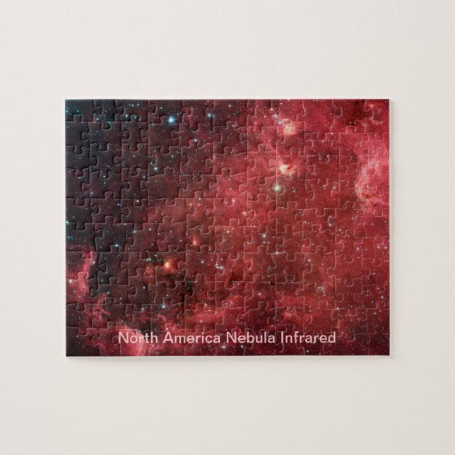 North America Nebula Infrared Jigsaw Puzzle (Horizontal)