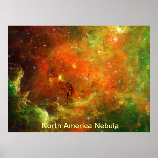 North America Nebula Poster (Front)