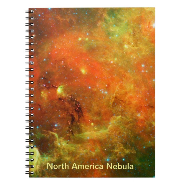North America Nebula Spiral Notebook (Front)