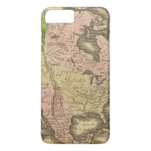 North America Olney Map Case-Mate iPhone Case
