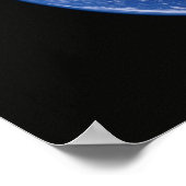 North America Seen from Space Poster (Corner)