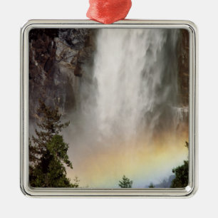 North America, U.S.A., California, Yosemite Metal Tree Decoration