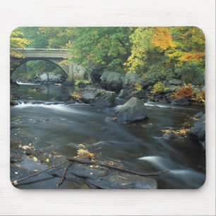 North America, US, NH, The bridge at Packers Mouse Pad