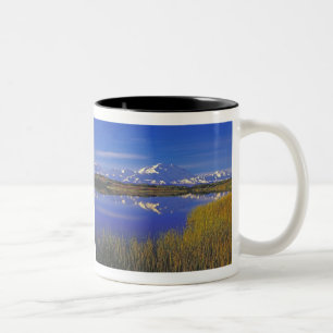 North America, USA, Alaska, Denali NP, Two-Tone Coffee Mug