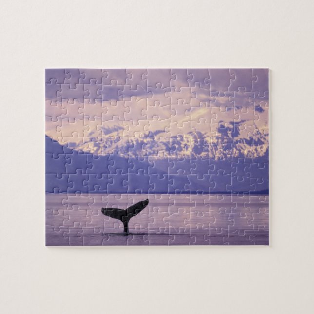 North America, USA, Alaska, Inside Passage. Jigsaw Puzzle (Horizontal)