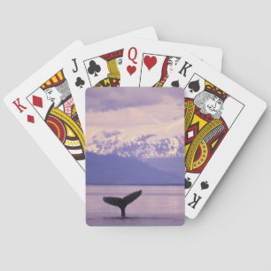 North America, USA, Alaska, Inside Passage. Playing Cards