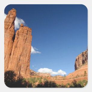 North America, USA, Arizona, Navajo Indian 4 Square Sticker
