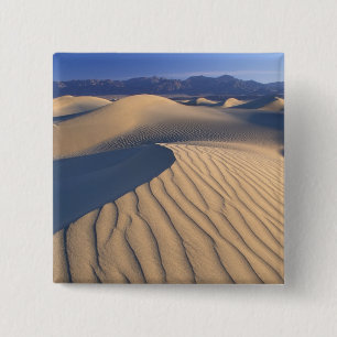 North America, USA, Califorinia, Death Valley 3 15 Cm Square Badge