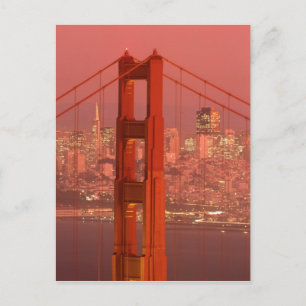 North America, USA, California, San Francisco. Postcard