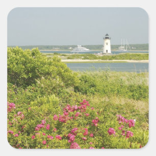 North America, USA, Massachusetts, Martha's Square Sticker