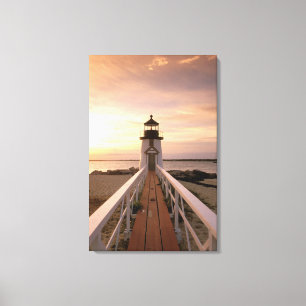 North America, USA, Massachusetts, Nantucket 4 Canvas Print