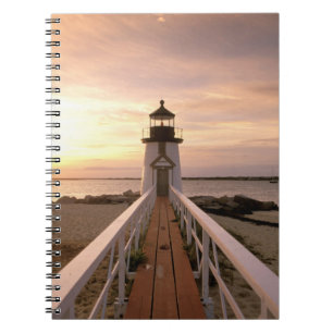 North America, USA, Massachusetts, Nantucket 4 Spiral Notebook