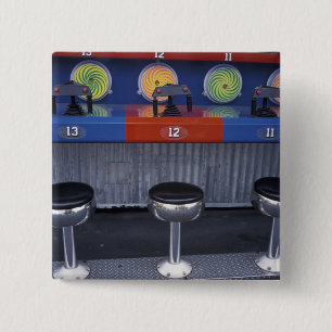 North America, USA, Missouri, St. Louis, Six 15 Cm Square Badge