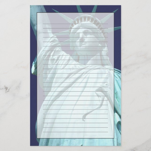 North America, USA, New York, New York City. 7 Stationery (Front)