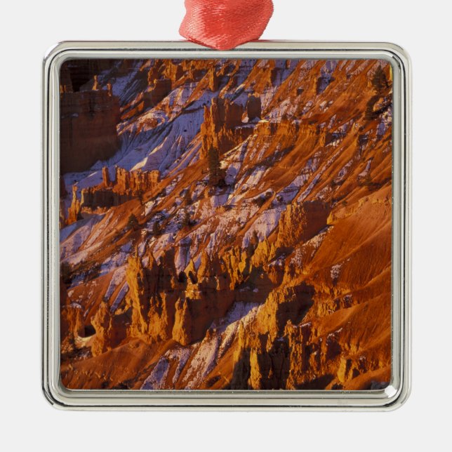 North America, USA, Utah, Bryce Canyon Metal Tree Decoration (Front)