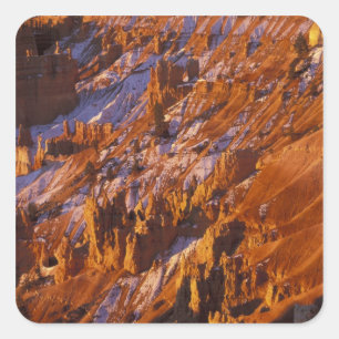 North America, USA, Utah, Bryce Canyon Square Sticker