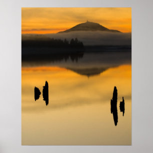North America, USA, WA, Olympic National Park. Poster