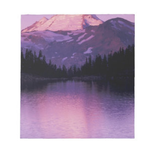 North America, USA, Washington, Mount Baker Notepad